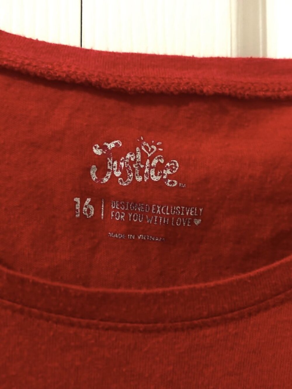 Canadian Girls Red Graphic Tee - Youth Short Sleeve - Picture 4 of 9